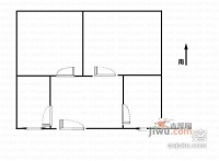 广远新村小区2室0厅1卫52㎡户型图