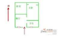 打虎大楼2室1厅1卫76㎡户型图