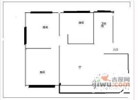 凤城花园3室2厅1卫113㎡户型图