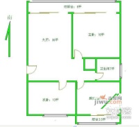 耀浦苑2室2厅1卫102㎡户型图