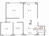 海上海新城2室2厅1卫112㎡户型图