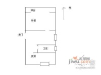 政通新苑1室1厅1卫98㎡户型图