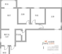 阳光欧洲3室2厅2卫129㎡户型图