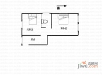 长海三村2室0厅1卫户型图