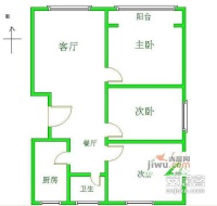 长阳新苑3室2厅1卫户型图