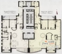金苑4室3厅4卫288㎡户型图