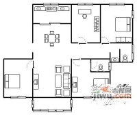 海上名门公寓4室2厅2卫203㎡户型图