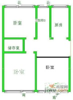 欣嘉苑3室1厅1卫118㎡户型图