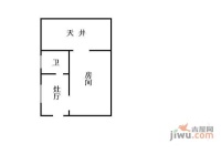 仪表新村1室0厅1卫户型图