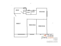 文艺大楼3室1厅1卫128㎡户型图