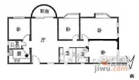 海斯大厦4室2厅2卫133㎡户型图