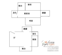 青之杰花园3室2厅2卫196㎡户型图