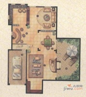 天马高尔夫花园4室2厅4卫373㎡户型图