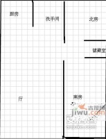 玉昆小区A区2室2厅1卫98㎡户型图