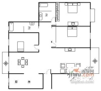 放生池花园5室2厅4卫292㎡户型图