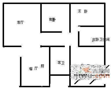 绿洲华庭苑4室2厅2卫198㎡户型图