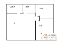 天虹四村2室2厅1卫87㎡户型图