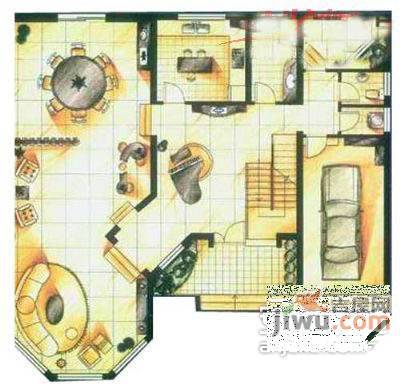 晶苑四季御庭5室3厅4卫400㎡户型图