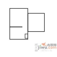 红宾院小区2室1厅1卫53㎡户型图