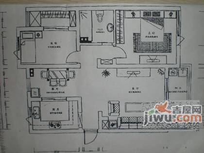 西林花园4室2厅3卫户型图