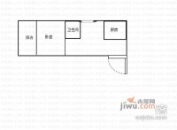 菜花泾小区1室1厅1卫40㎡户型图