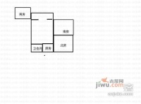 通波小区3室1厅1卫111㎡户型图