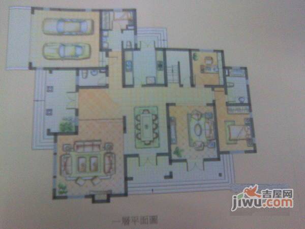 华亭别墅5室3厅5卫395㎡户型图