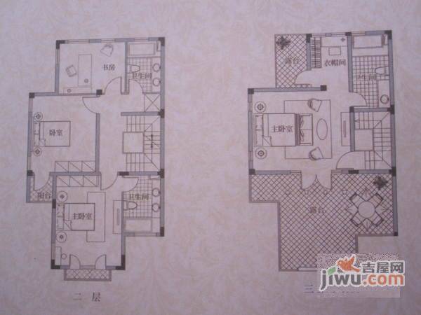 皇骐爱丽苑5室2厅4卫270㎡户型图