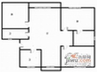 三星苑3室2厅2卫154㎡户型图