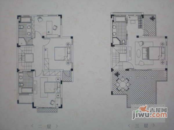 月亮河桂园4室2厅3卫217㎡户型图