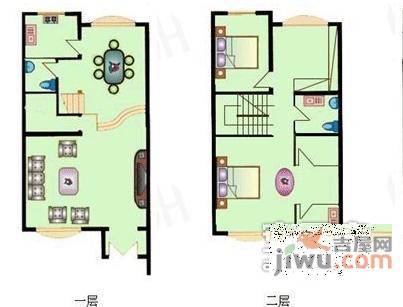 绿宸家园4室3厅3卫237㎡户型图