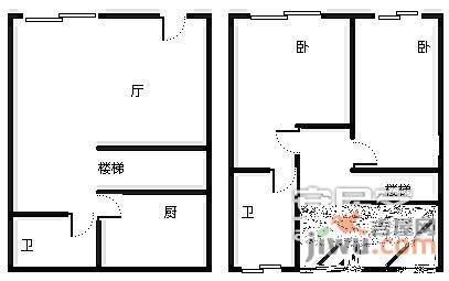 嘉富丽花园4室3厅3卫268㎡户型图