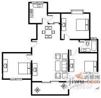 嘉富丽花园5室2厅3卫251㎡户型图