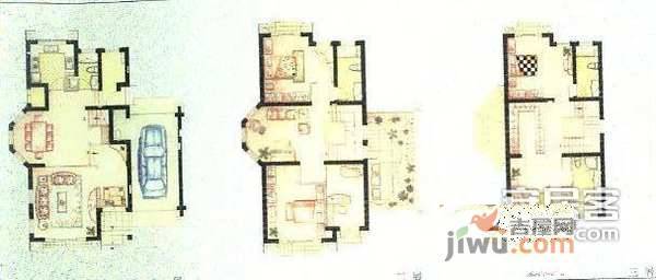 龙珠花苑英国会4室3厅3卫270㎡户型图