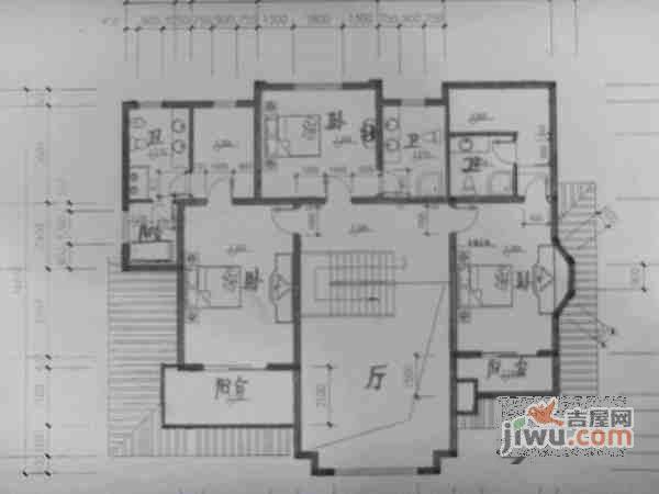 丰泽湾花园别墅5室3厅4卫户型图