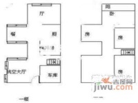 东方庭院3室2厅3卫234㎡户型图