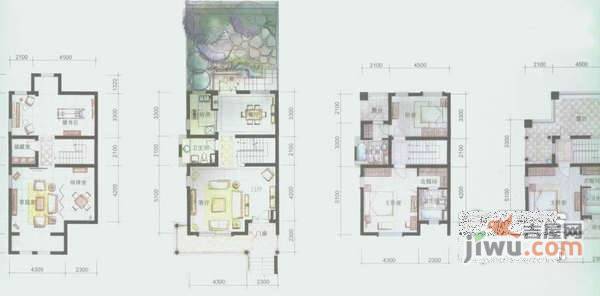 合生朗廷园4室2厅3卫295㎡户型图