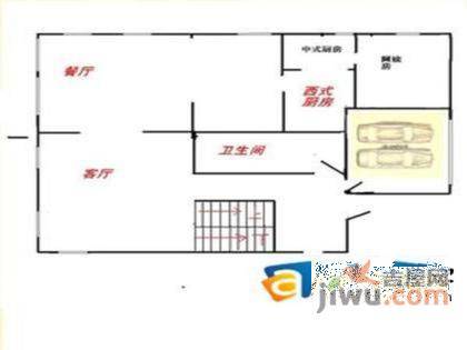 康虹佳园5室3厅3卫户型图