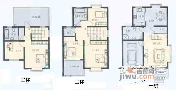 西郊玫瑰湾花苑4室2厅3卫217㎡户型图