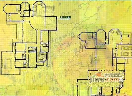 新虹桥亚洲花园5室2厅4卫305㎡户型图