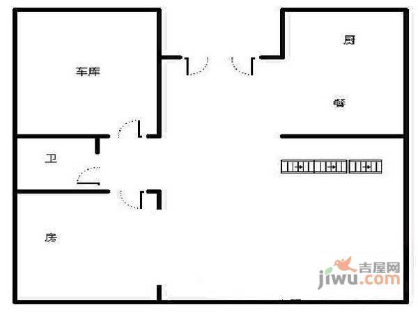 西郊名邸4室3厅4卫185㎡户型图