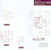 丽都别墅5室3厅4卫709㎡户型图