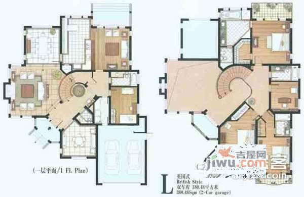 西郊紫郡6室3厅4卫640㎡户型图