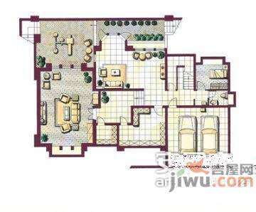 绿中海明苑东区2室2厅1卫110㎡户型图