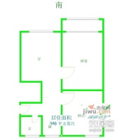 邮政石泉大楼2室2厅1卫98㎡户型图