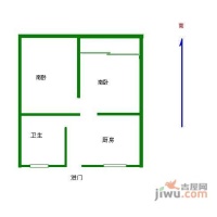 南李苑小区2室0厅1卫户型图