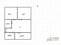 李子园别墅3室1厅1卫93㎡户型图