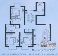 永汇新苑3室2厅2卫128㎡户型图