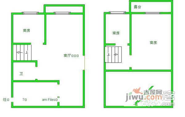 古浪苑3室2厅2卫146㎡户型图