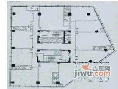 绿地威科3室1厅1卫117㎡户型图